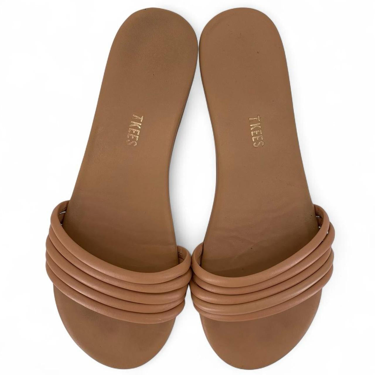 Taupe W Shoe Size 10 Sandals