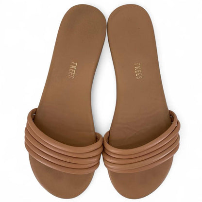 Taupe W Shoe Size 10 Sandals