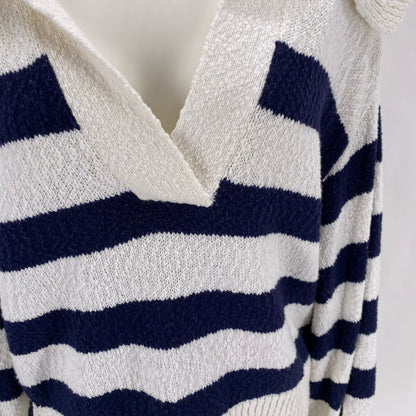 Size M MAEVE Stripe Sweater