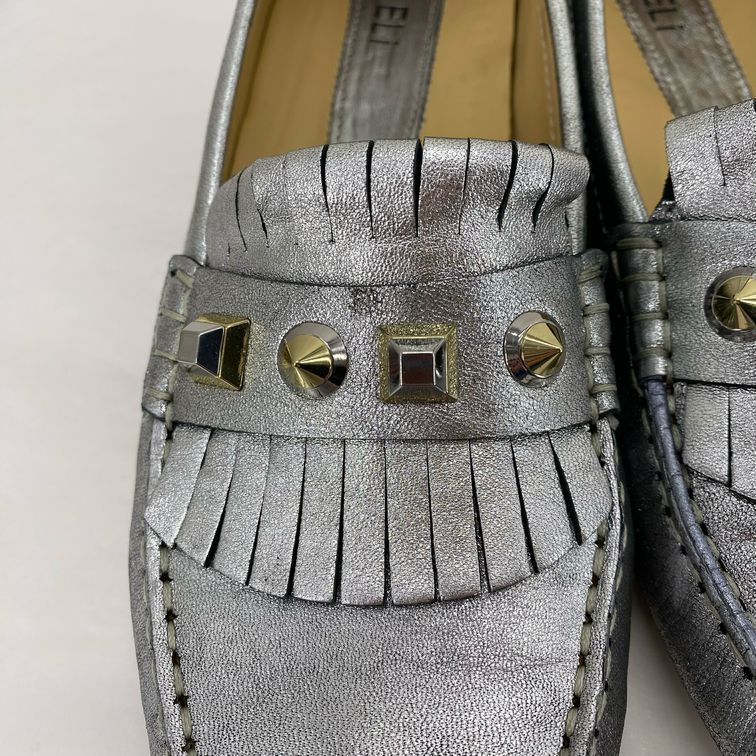 Silver W Shoe Size 9.5 VANELI Loafer