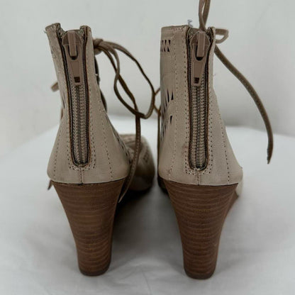 KHAKI W Shoe Size 8.5 RESTRICTED Wedge