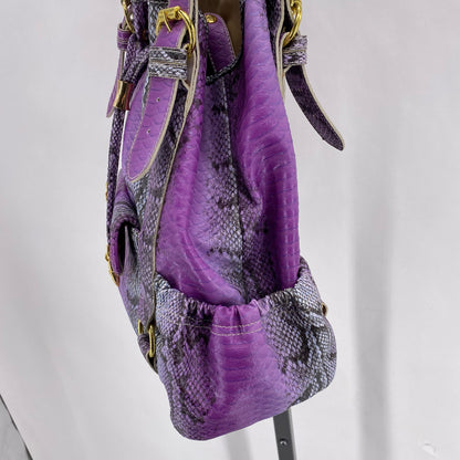 Purple IMAN Shoulder Bag