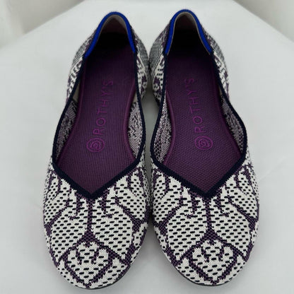 Purple W Shoe Size 7.5 ROTHY'S Flats