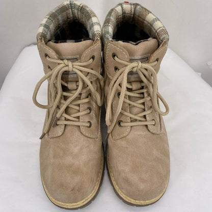 LT BEIGE W Shoe Size 7.5 Boots