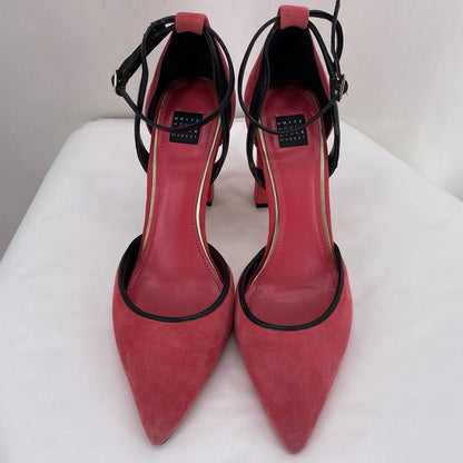 Pink W Shoe Size 9 WHITE HOUSE BLACK Heels