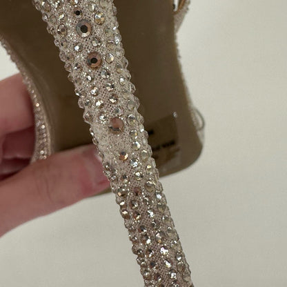 Silver W Shoe Size 8 INC Heels