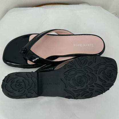 Black W Shoe Size 9 TARYN ROSE Sandals