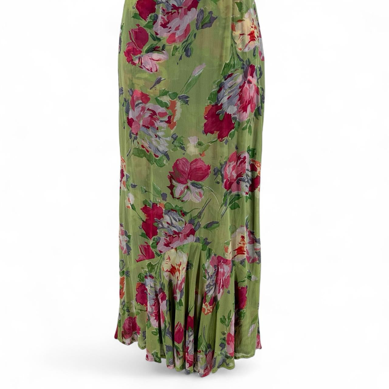 Size S SARAH ARIZONA Floral Rayon Skirt