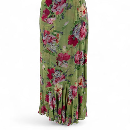 Size S SARAH ARIZONA Floral Rayon Skirt