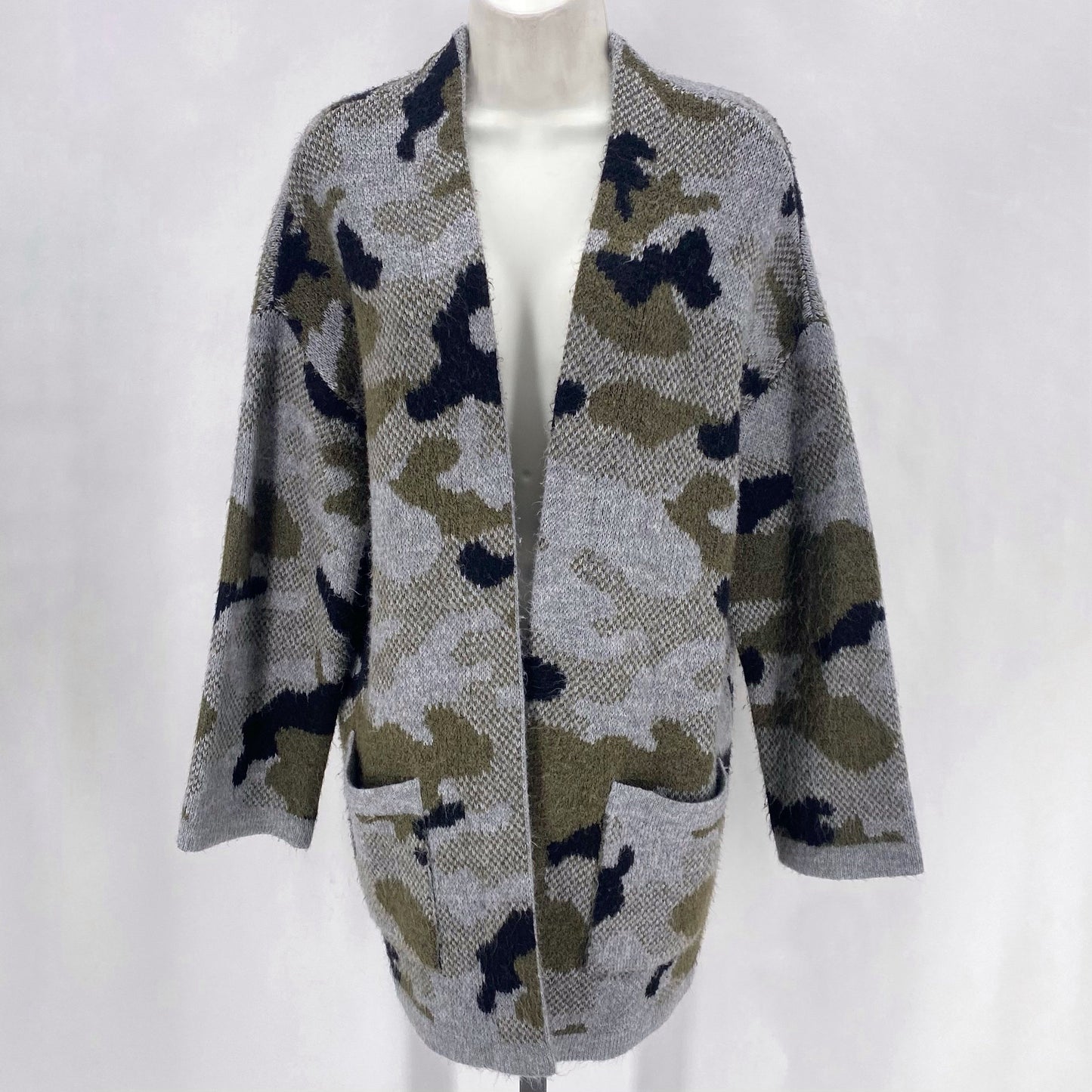 Size S ANTHROPOLOGIE Camoflage Cardigan