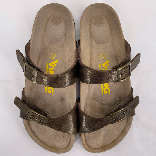 Green W Shoe Size 6.5 Sandals