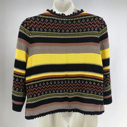 Size XXL NO TAG Stripe Cardigan