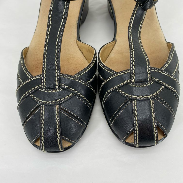 Black W Shoe Size 9 SOFTSPOTS Pumps