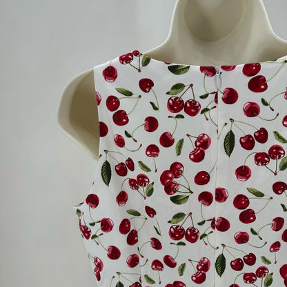 Size 8 LONDON TIMES CHERRIES Dress