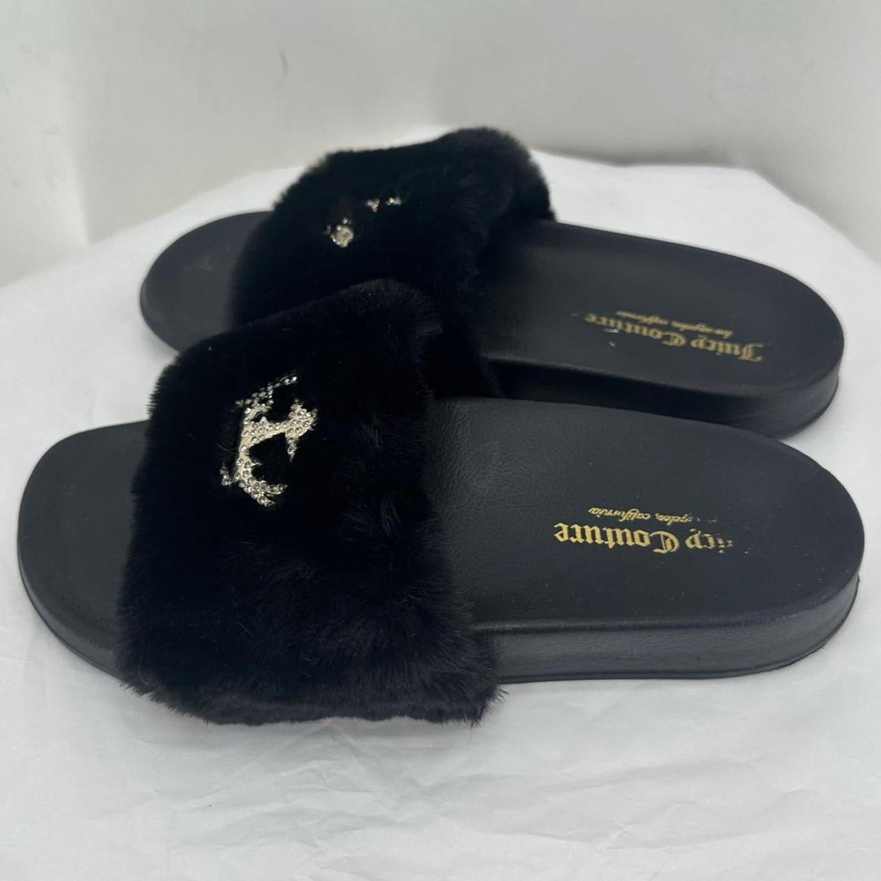Black W Shoe Size 8 JUICY COUTURE Sandals