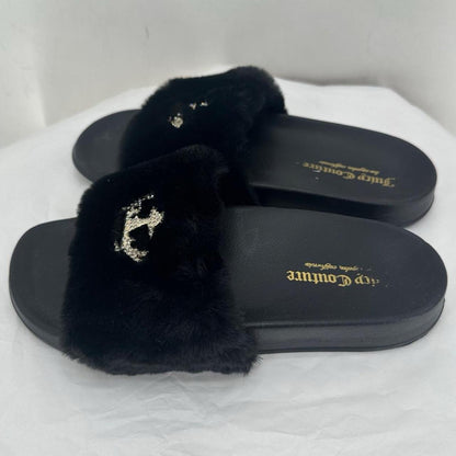 Black W Shoe Size 8 JUICY COUTURE Sandals