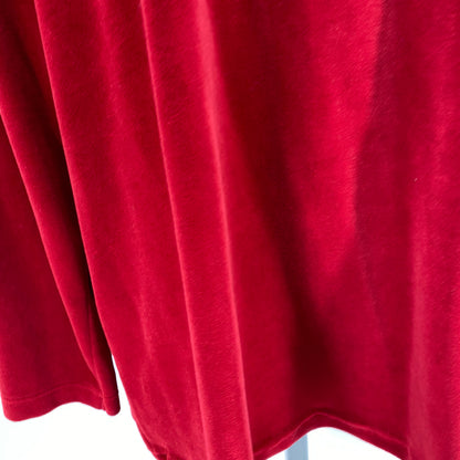 Size 1X-2X Lauren Velour Shirt
