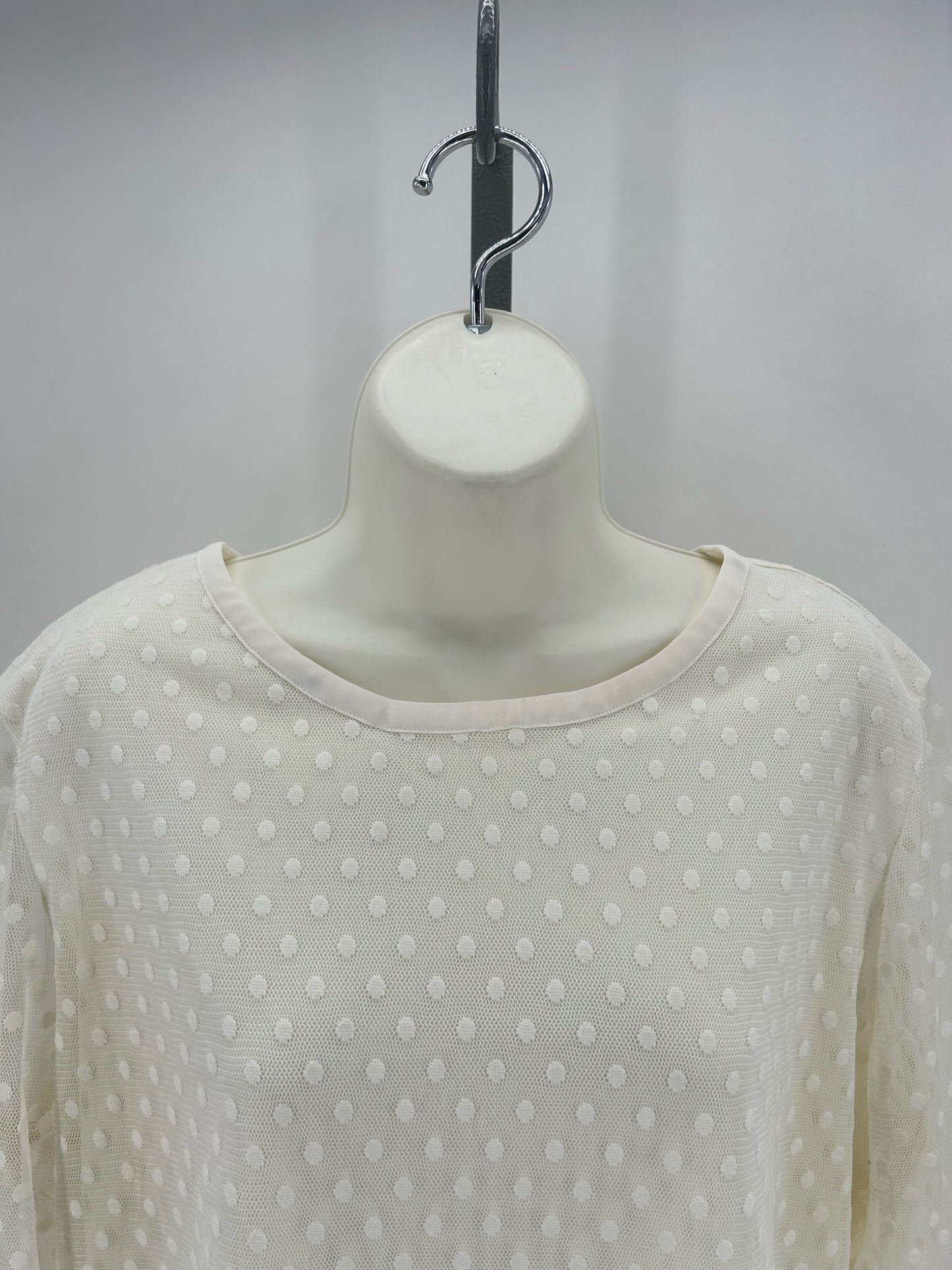 Size XL ANN TAYLOR Polka Dot Shirt