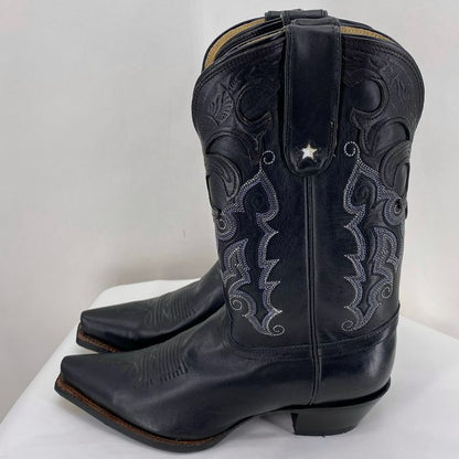 Black W Shoe Size 7 Tony Lama Boots