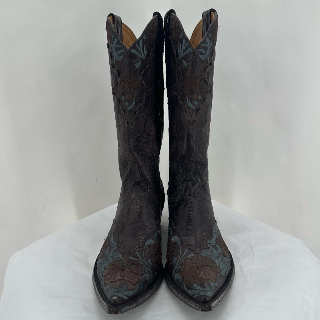 BROWN W Shoe Size 9.5 Boots