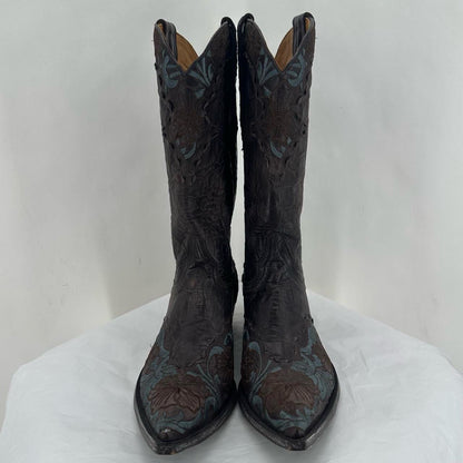 BROWN W Shoe Size 9.5 Boots