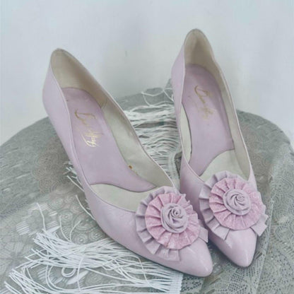 Pink W Shoe Size 8.5 BRIAN JEFFREY Heels