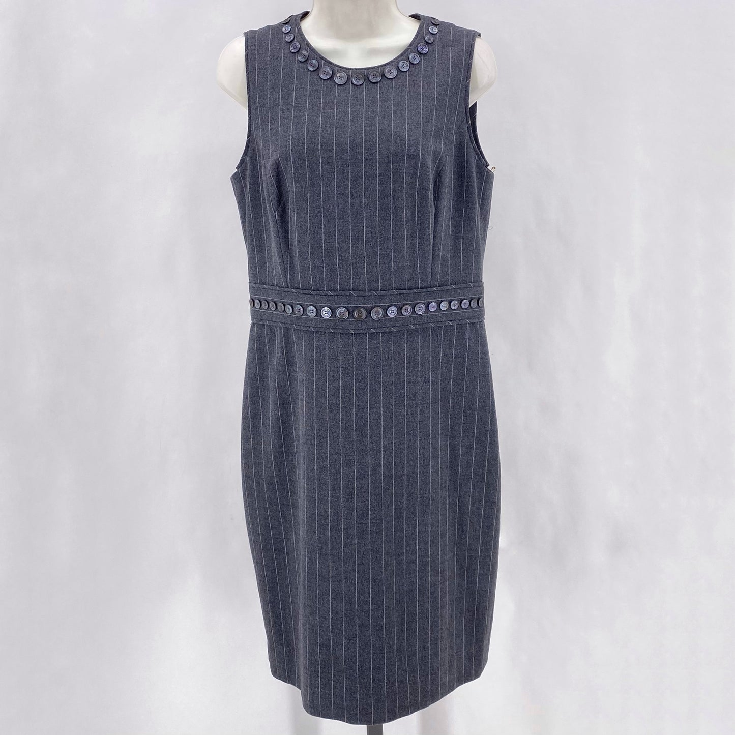 Size 6 ETCETERA Stripe 2PC Dress