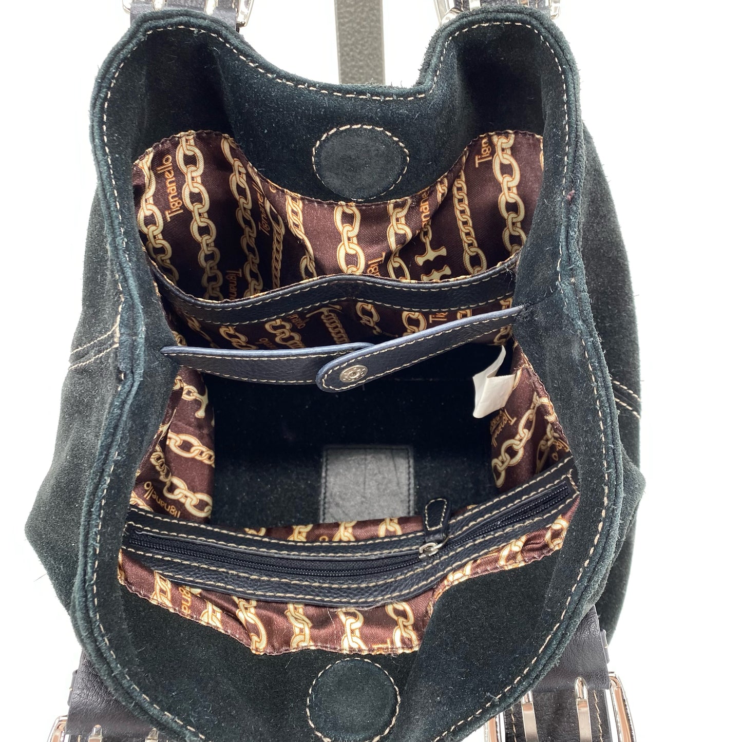 Black TIGNANELLO Leather Tote