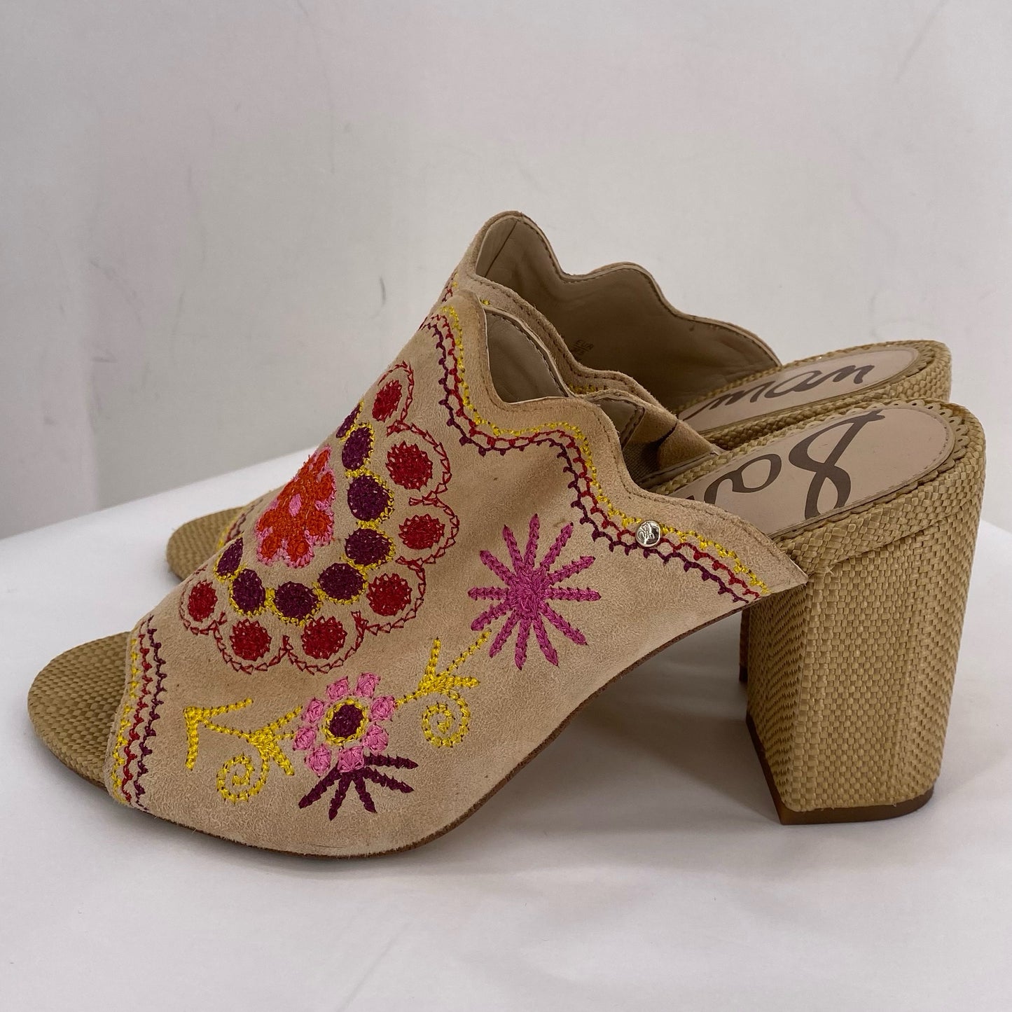 LT TAN W Shoe Size 7.5 SAM EDDELMAN Sandals