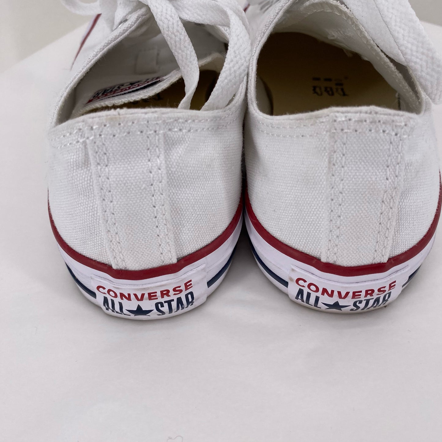 White W Shoe Size 7.5 CONVERSE Sneakers