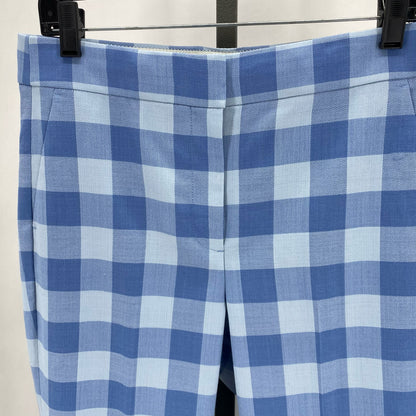 Size 8 J CREW Checkered Pants