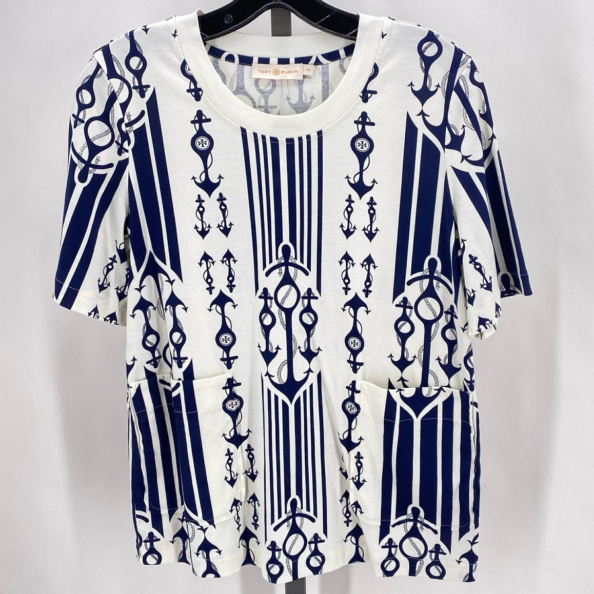 Size S TORY BURCH ANCHORS Shirt