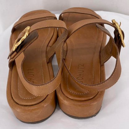 BROWN W Shoe Size 8.5 SCHUTZ Sandals