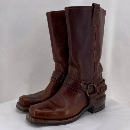 BROWN W Shoe Size 7 FRYE Boots