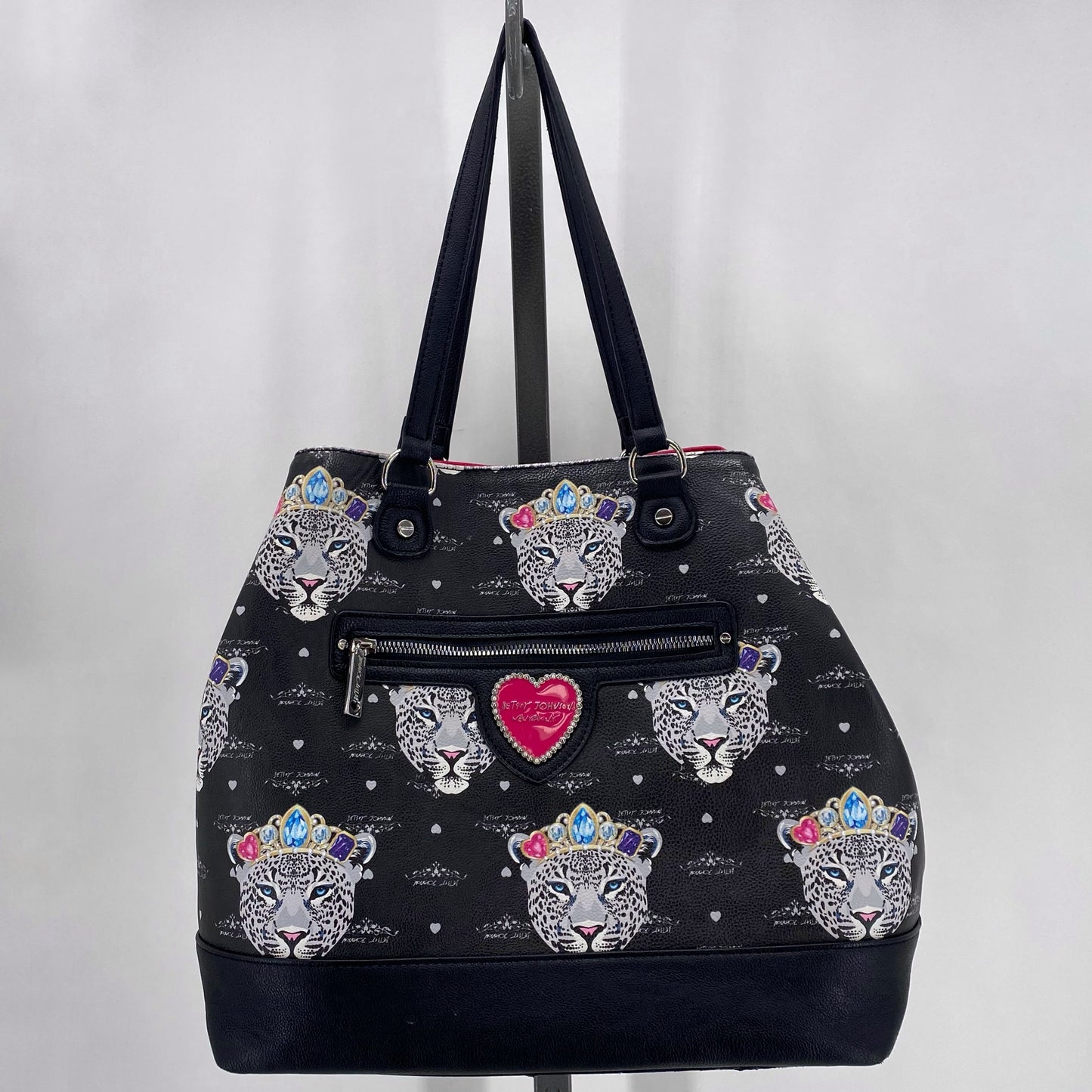 Black Betsy Johnson Tote