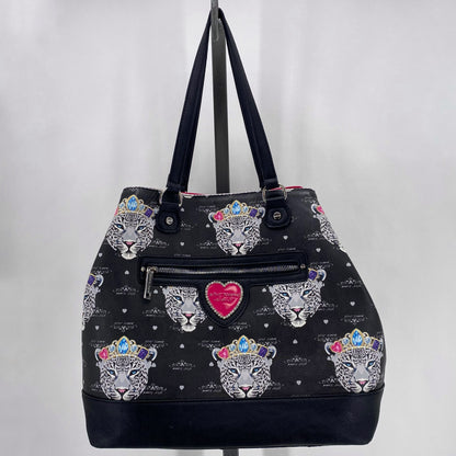 Black Betsy Johnson Tote