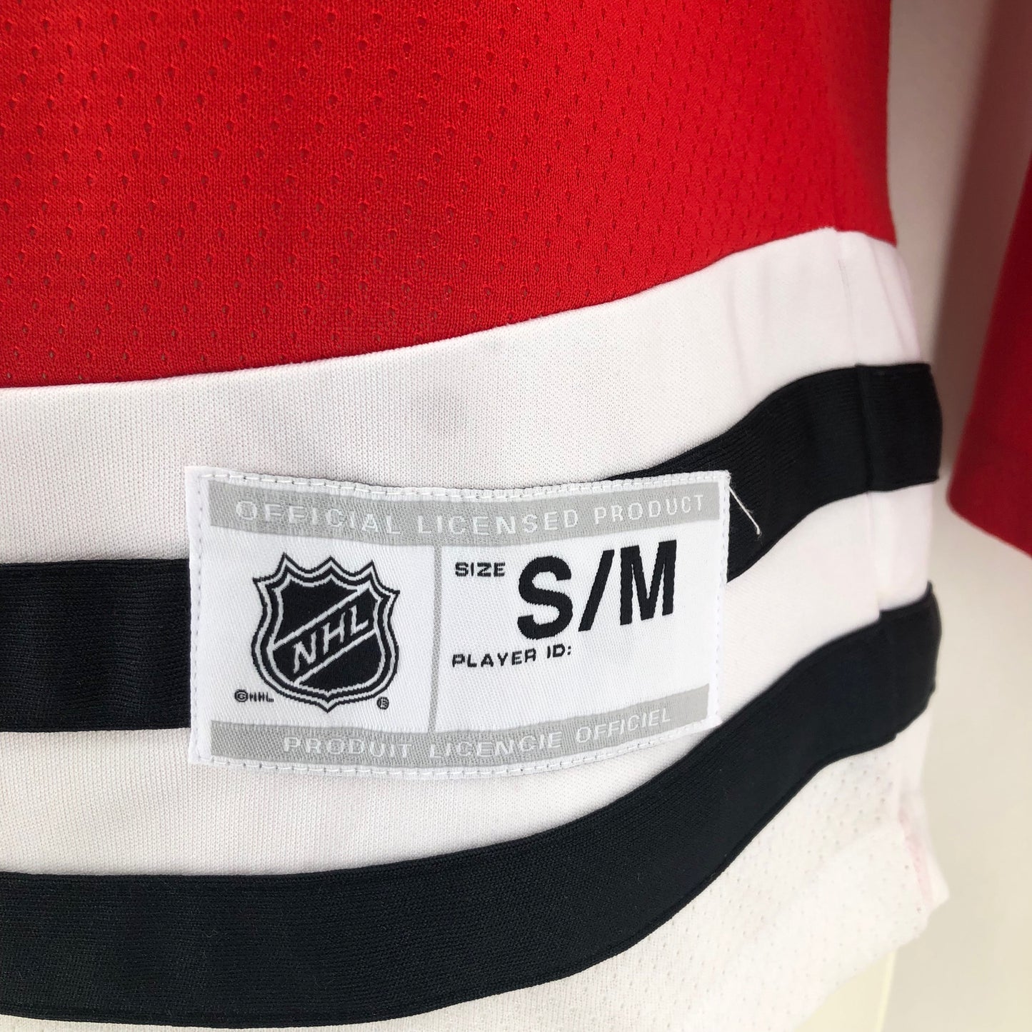 Size S/M NHL Shirt