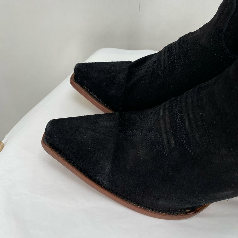 Black W Shoe Size 7 Dan Post Boots