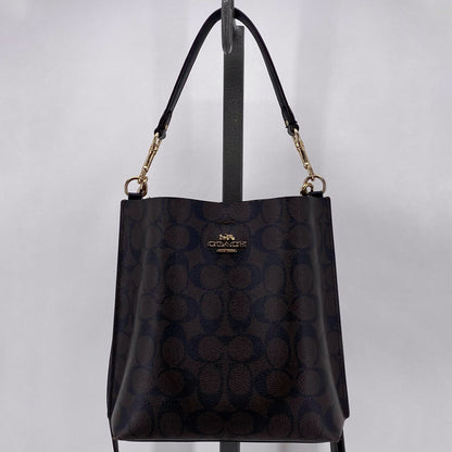 BLACK/BROWN COACH Cross-body
