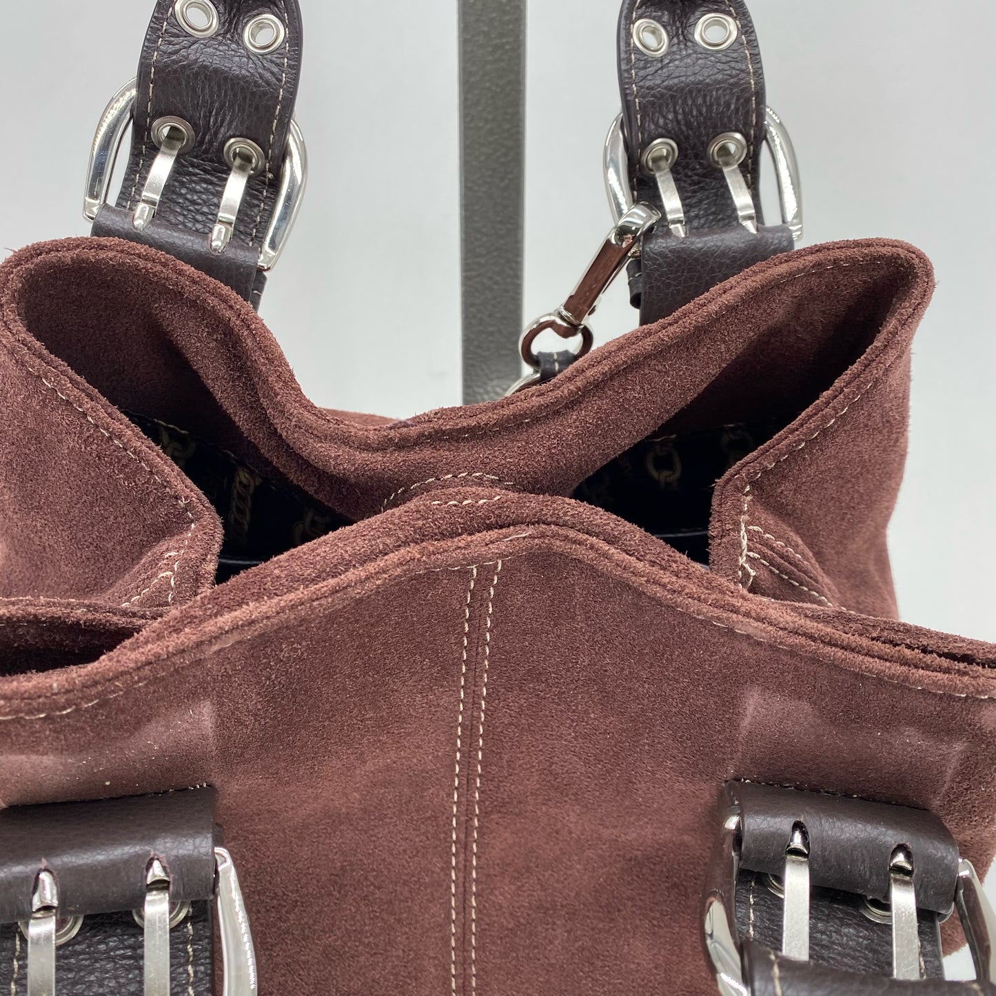 BROWN TIGNANELLO Leather Tote