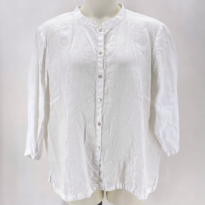 Size 3X EILEEN FISHER Linen Shirt