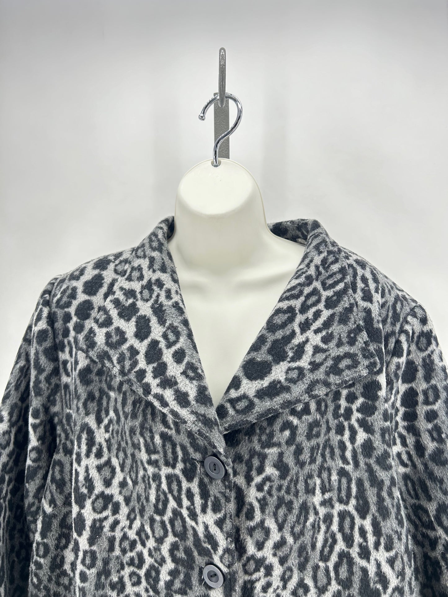 Size 24 ELLOS Animal Print Coat