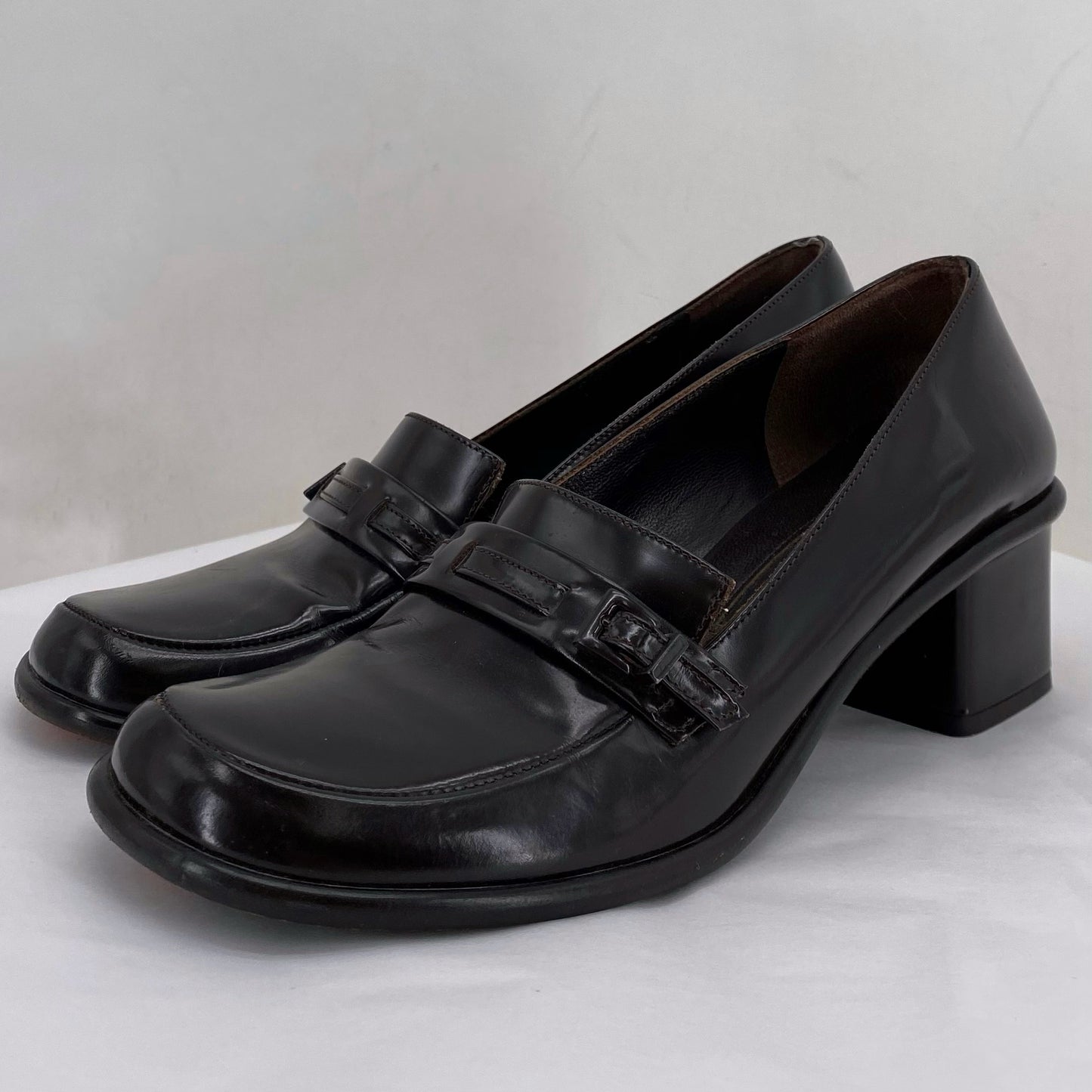 REDDISH BROWN W Shoe Size 6.5 VIA SPIGA Loafer