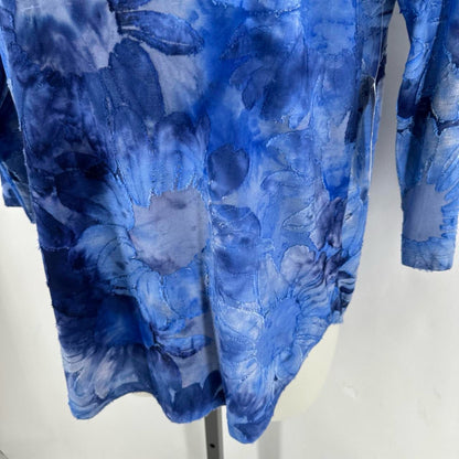 Size L KAREN KANE FLOWERS Shirt