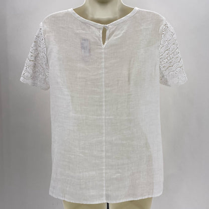 Size 6 J CREW Linen Shirt