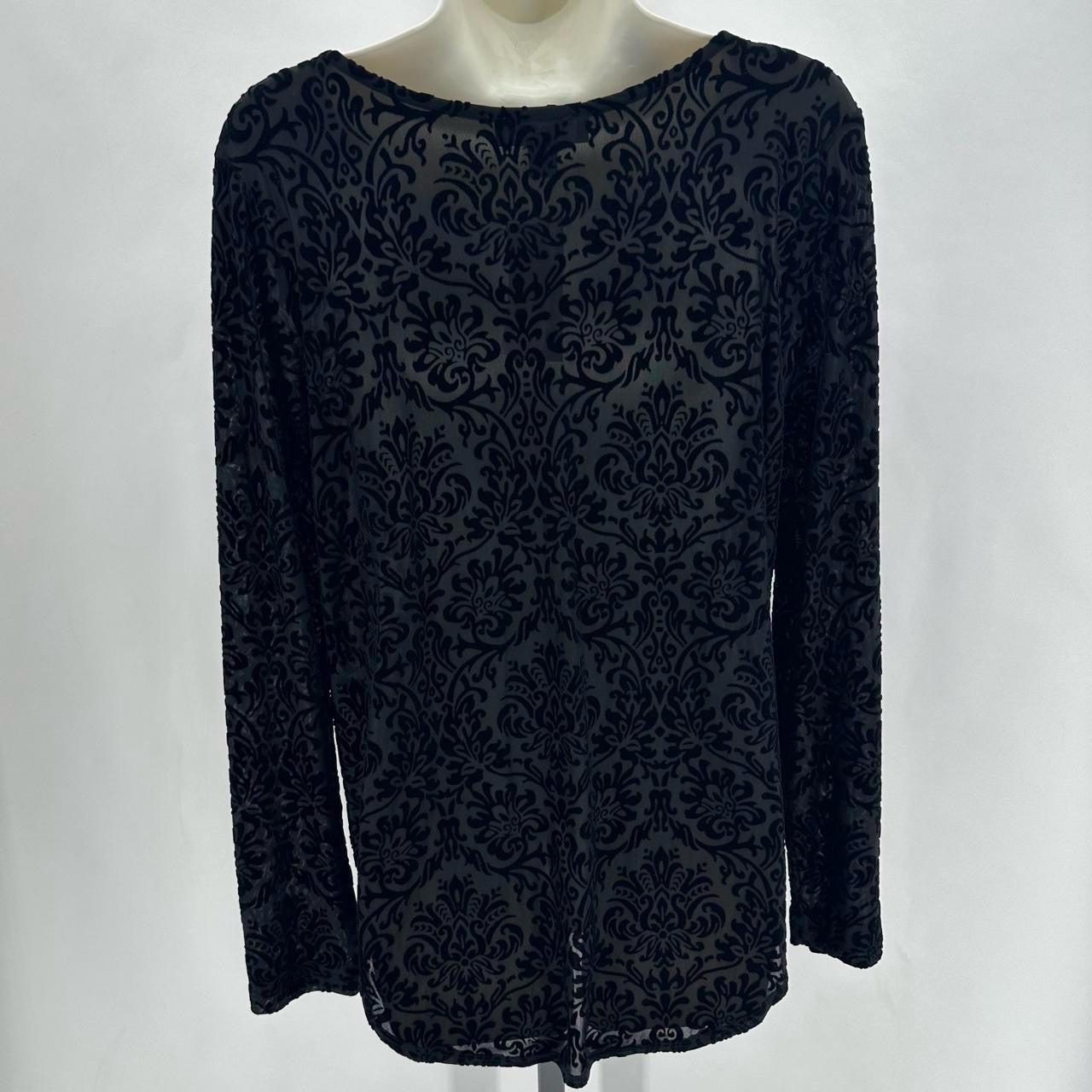 Size M KAREN KANE FLOWERS Shirt