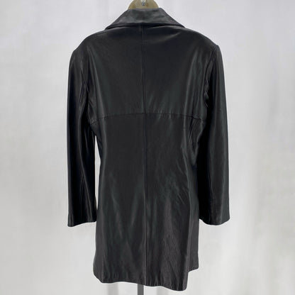 Size M TIBOA Leather Coat