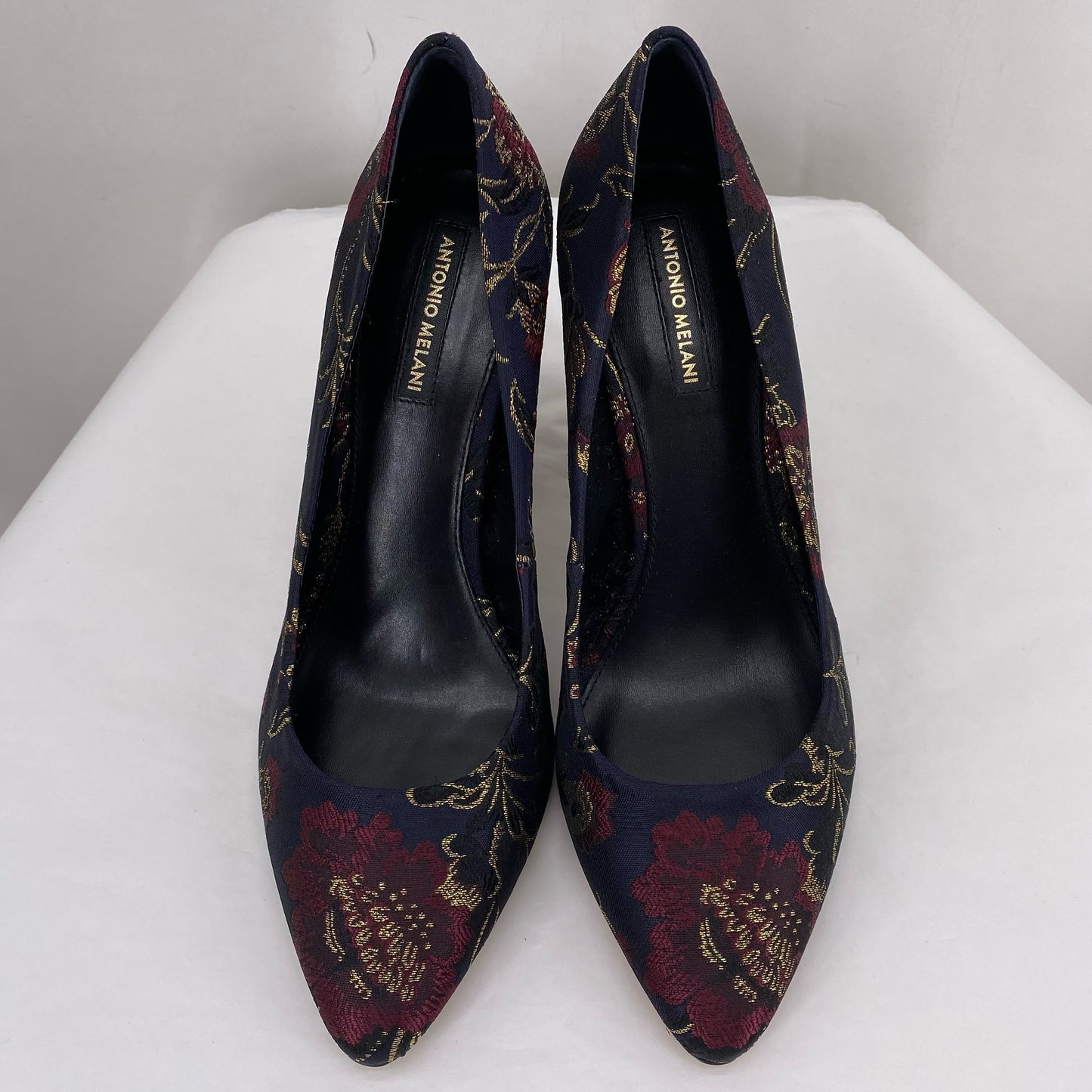 Navy W Shoe Size 7.5 ANTONIO MELANI Pumps