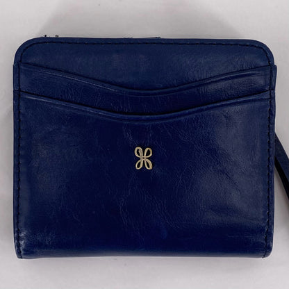 Navy HOBO Leather Wallet