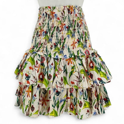 Size S/M LA BOHEME GIRLS Floral Skirt